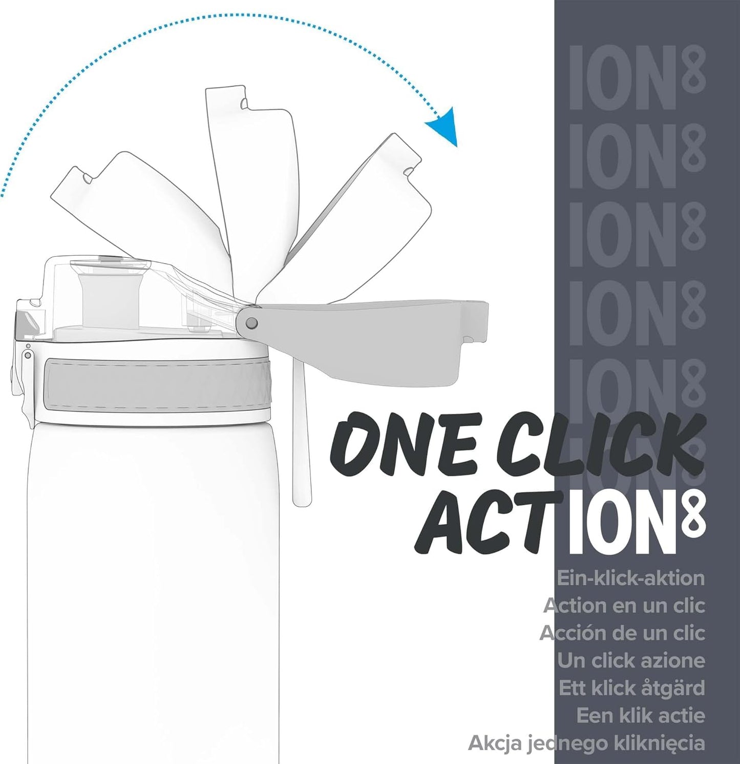 Ion8 Leak Proof Water Bottle, Vacuum Insulated, 320 ml (11 oz)