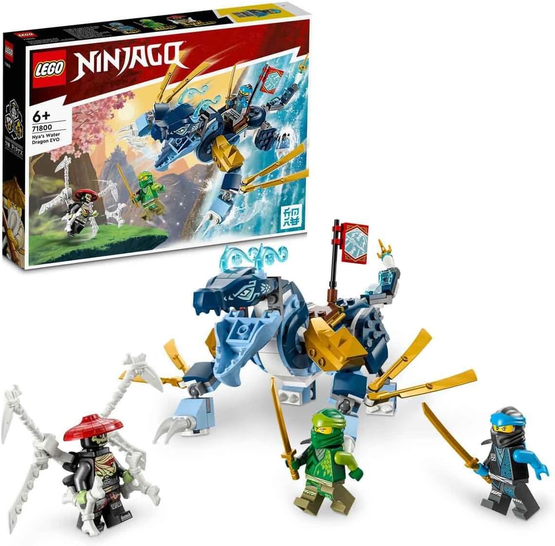 LEGO Ninjago 71800 Nya's Water Dragon EVO