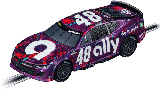 Carrera - 20064268 GO NASCAR Camaro NextGen ZL1 Hendrick Motorsports, Alex Bowman, No.48 | Scale 1:43 Slot Car | Compatible with GO, GO Plus & Battery | Authentic for Children and Adults