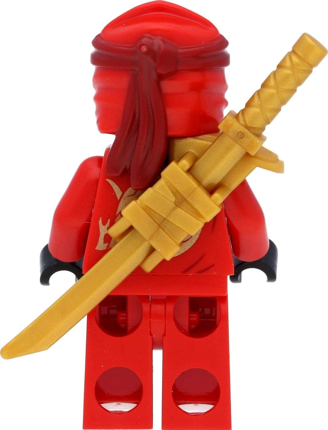 LEGO Ninjago Mini Figure Kai (Legacy) with Shoulder Armour and Swords