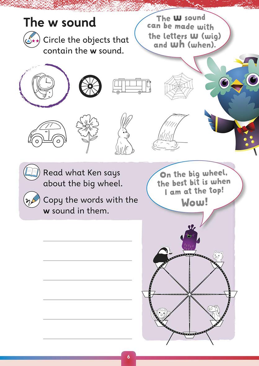 Progress with Oxford: Phonics Age 5-6- Practise for School with Essential English Skills