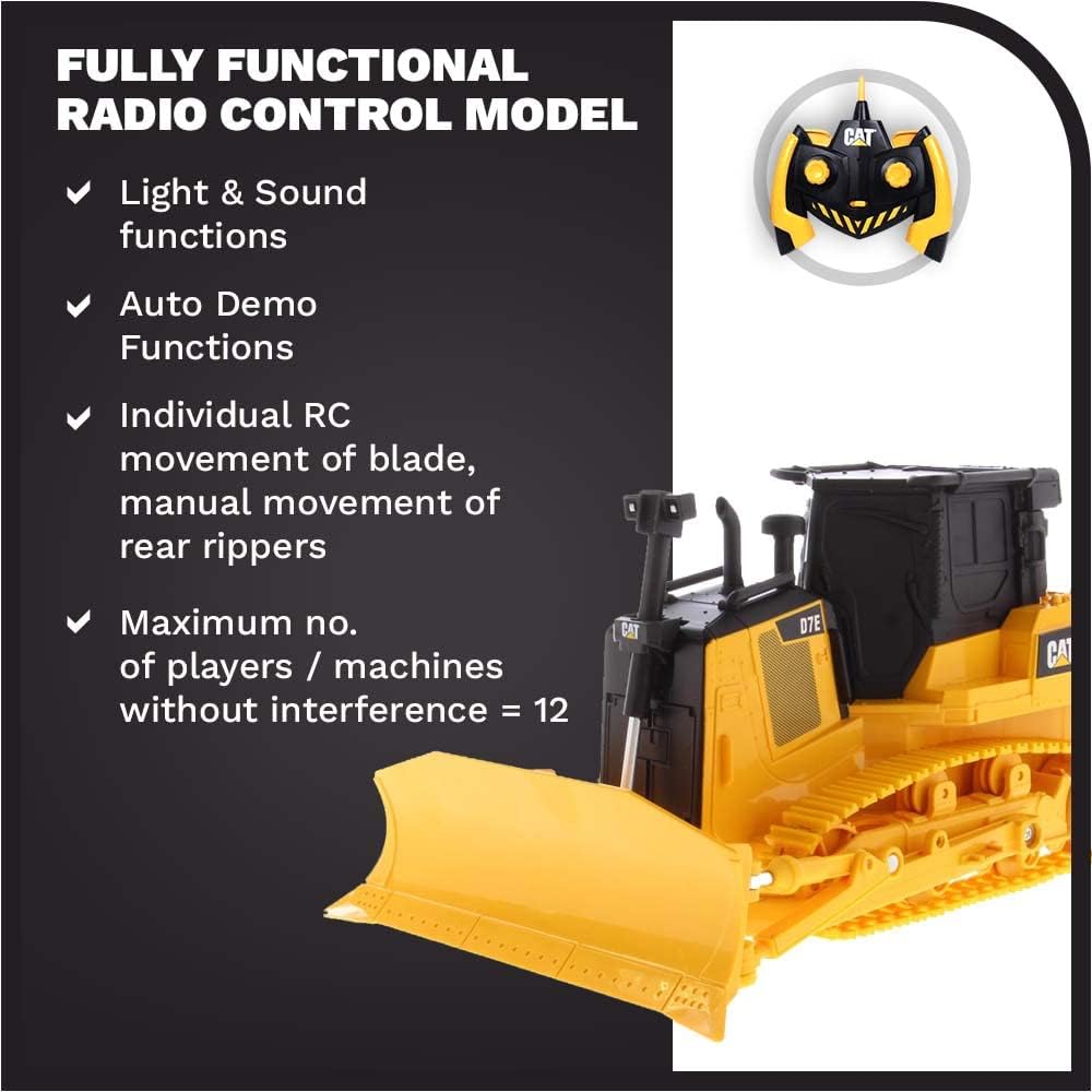 Carrera RC 1:35 CAT 770 Mining Truck I RC Construction Site Vehicle for Children & Adults, Boys & Girls I Official CAT Licence I Movable Tipper I Robust Construction & Long Driving Time