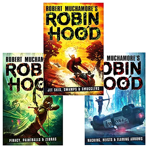 Robin Hood Series 3 Books Collection Set By Robert Muchamore