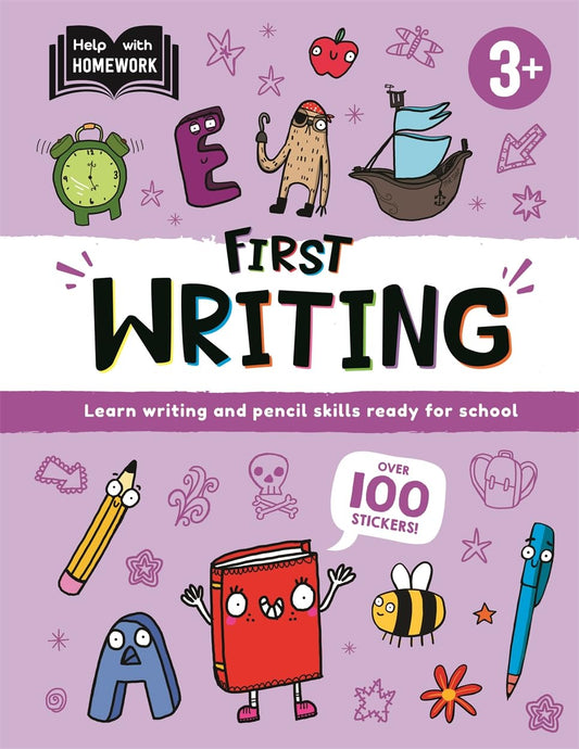 Help With Homework: Age 3+ First Writing (Learn writing and pencil skills ready for school)