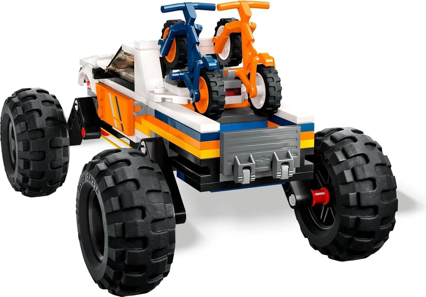 Lego 60387 City Offroad Adventure, Camping Monster Truck Toy with Working Suspension, Vehicle for Children from 6 Years.