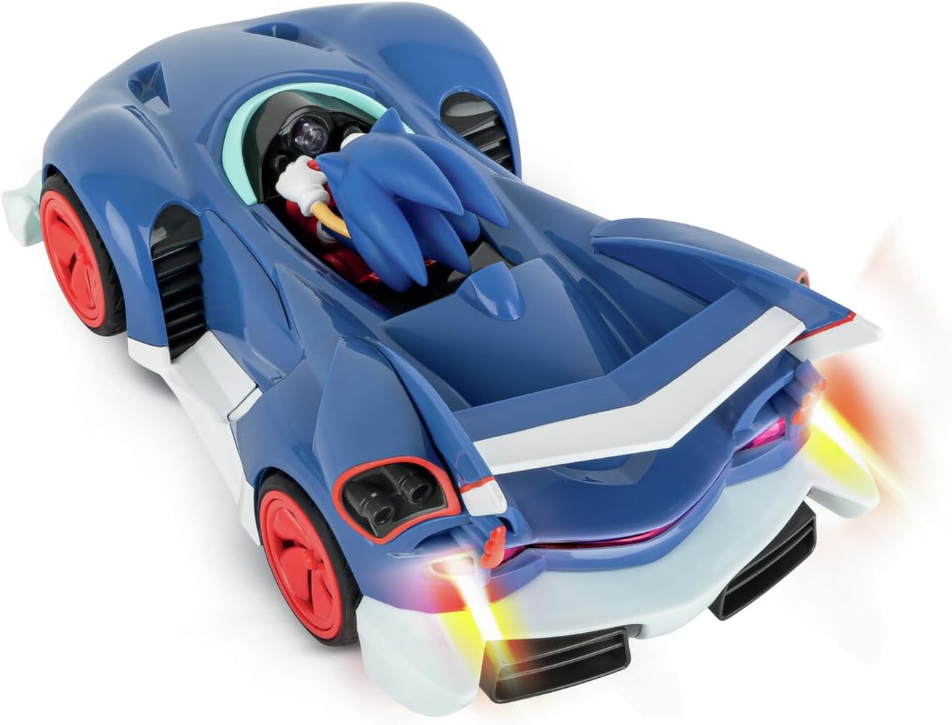 Carrera RC I Team Sonic Racing I Original 24GHz Licensed ICKart with Full Drive & Steering Function I Decorative Sticker & LED Light I Running Time of 20 Minutes I Perfect for Sonic Fans & RC