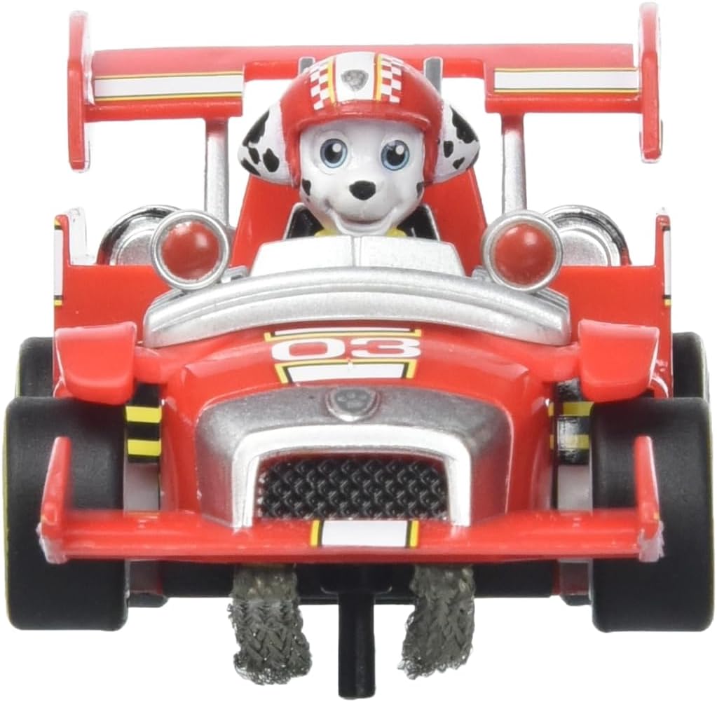 Carrera - 20064176 - Carrera GO!!! PAW Patrol RRR - Marshall I Racetracks and Licensed Slot Cars | Up to 2 Players | For Boys and Girls from 6 Years and Adults