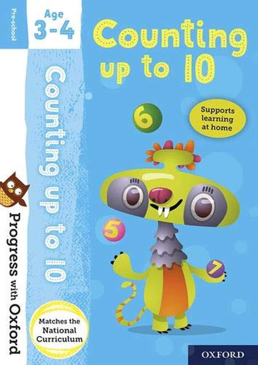 Progress with Oxford: Counting Age 3-4 - Prepare for School with Essential Maths Skills