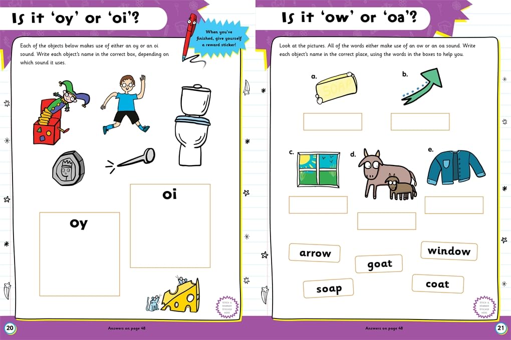 Help With Homework: Age 5+ Phonics (Practise Key Stage 1 phonics skills for school)