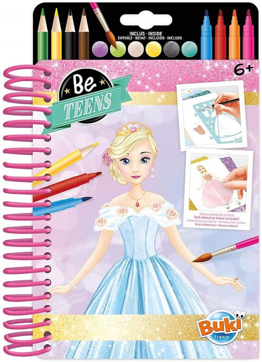 Buki France CM101 Fashion Book Princess Dresses