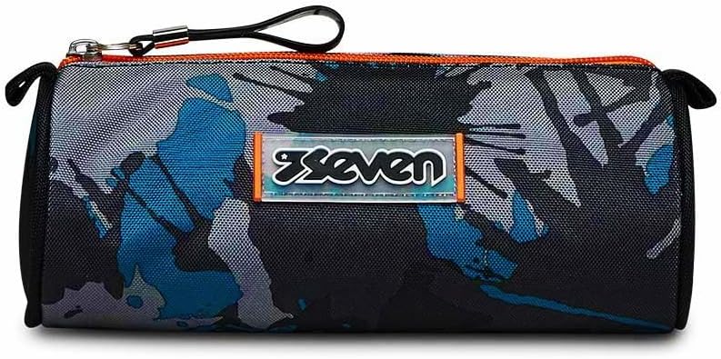 Seven Pencil Case, Stationery Case, Pencil Case, Pen Case, Ballpoint Pens, Kids, Girls & Boys, Primary School, Chromo Fluid Boy, multicoloured, School