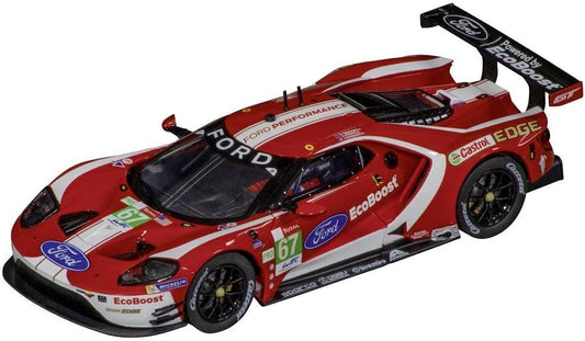 Carrera - 20031023 - Digital 132 I Ford GT Race Car No.67 I High Quality Licensed Ford Replica with Front, Rear & Brake Lights I Easy Operation on the Home Slot Racetrack I Scale 1:32