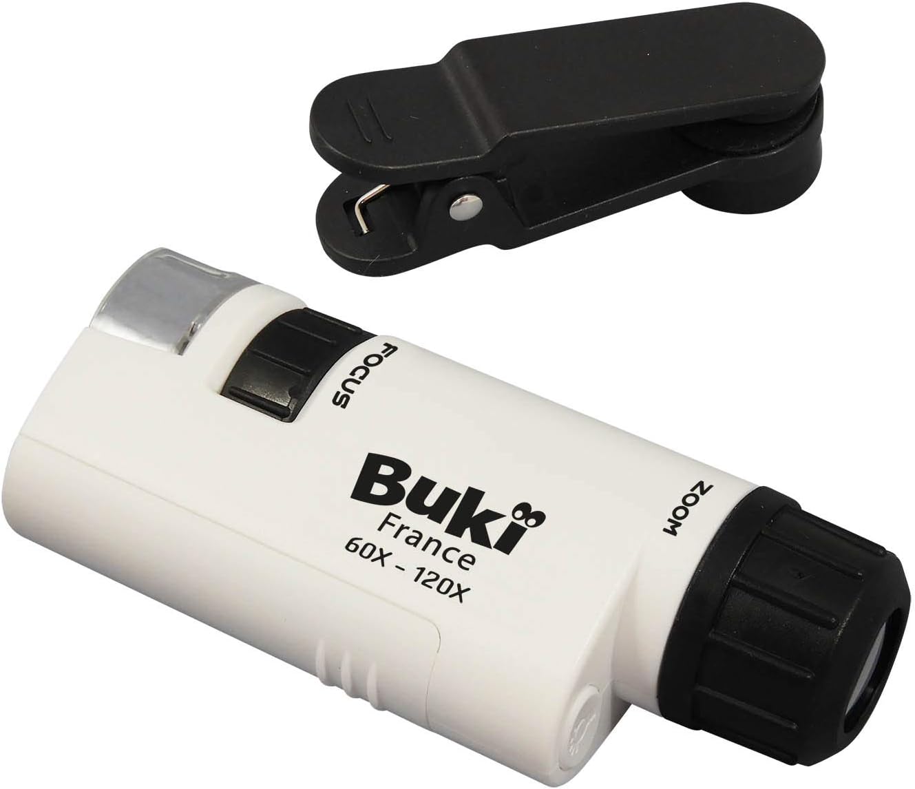 Buki France MR200 Pocket Microscope White / Black