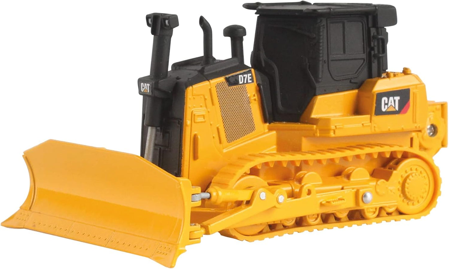 Carrera - 37026002 - CAT D7E Bulldozer I 1:64 Remote Controlled Construction Site Vehicle I Perfect for Small Builders I Includes Moving Parts I Up to 30 Minutes Driving Time I High Detail I Original