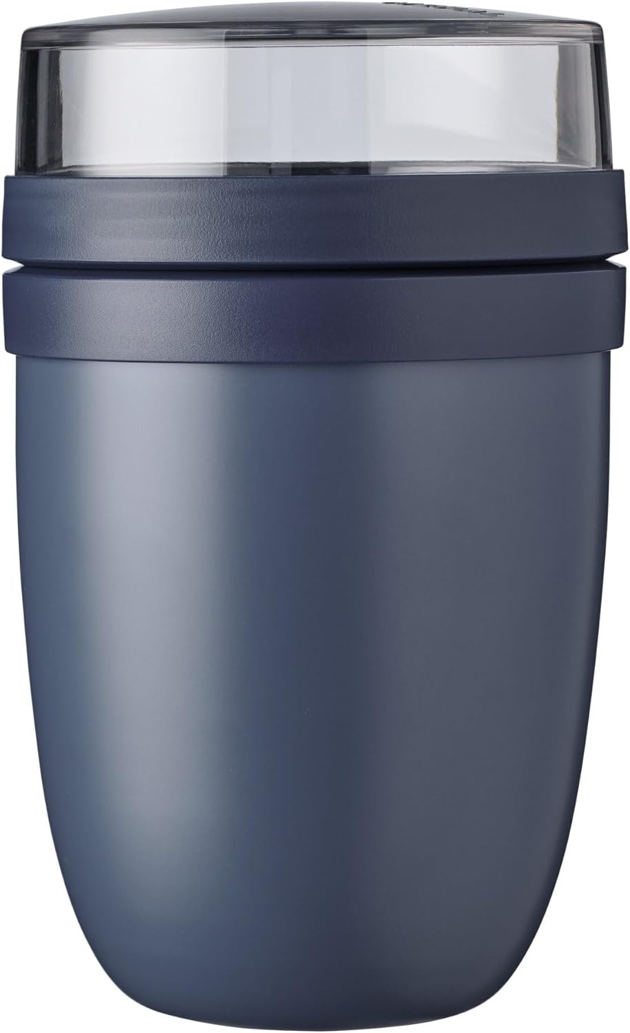 Mepal Ellipse Lunch Pot, Nordic Denim, 500 ml Practical Thermal Food Container, Yoghurt Pot, To Go Pot, Keeps Food Warm or Cool for Long Time, Plastic, 500 and 200 ml