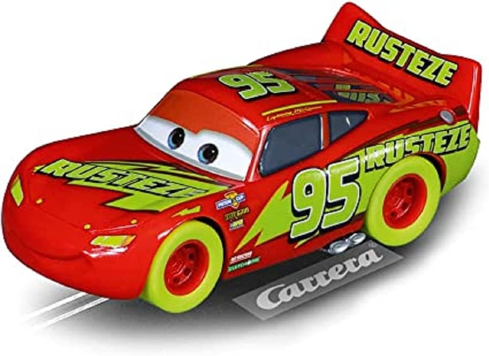 Carrera - 20064220 - Carrera GO!!! Lightning McQueen Slot Car I Scale 1:43 I Officially Licensed by Disney Pixar I Authentic Replica I Detailed Design I Ideal for Boys and Girls