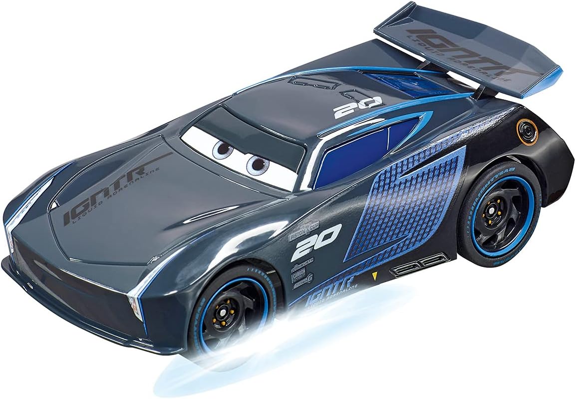 Carrera - 20064151 - Carrera GO!!! Disney Pixar Cars - Jackson Storm I Racetracks and Licensed Slot Cars | Up to 2 Players | For Boys and Girls from 6 Years and Adults