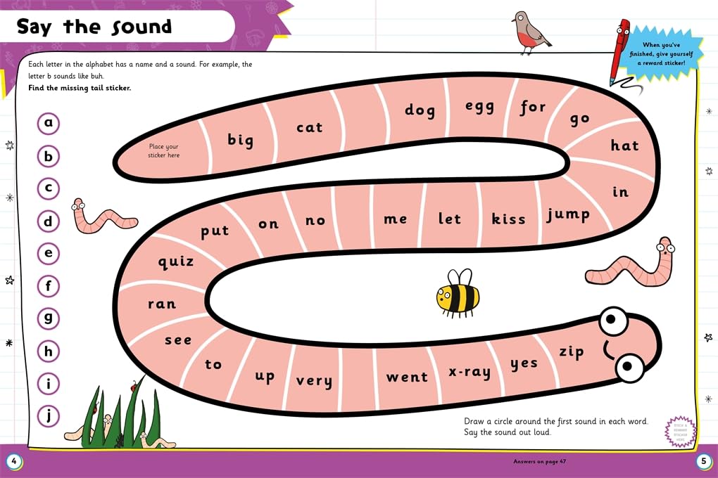 Help With Homework: Age 3+ First Reading (Learn letter shapes and reading skills ready for school)