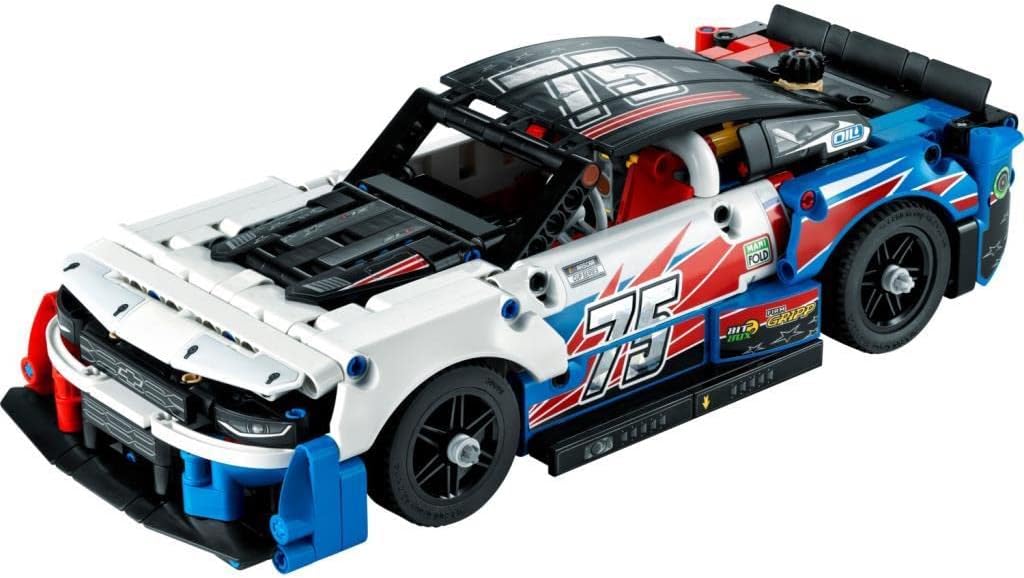 LEGO Technic NASCAR Next Gen Chevrolet Camaro ZL1 Model Car Kit, Racing Vehicle Toy, Collectible Motorsport Kit, Car Gift 42153