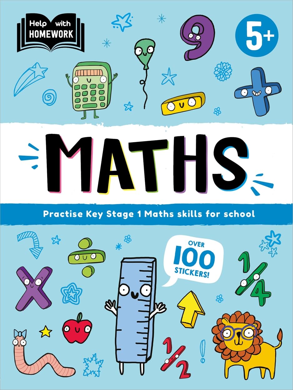 Help With Homework: Age 5+ Maths (Practise Key Stage 1 Maths skills for school)