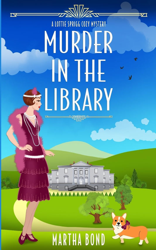 Murder in the Library: 1 (Lottie Sprigg Country House 1920s Cozy Mystery Series)