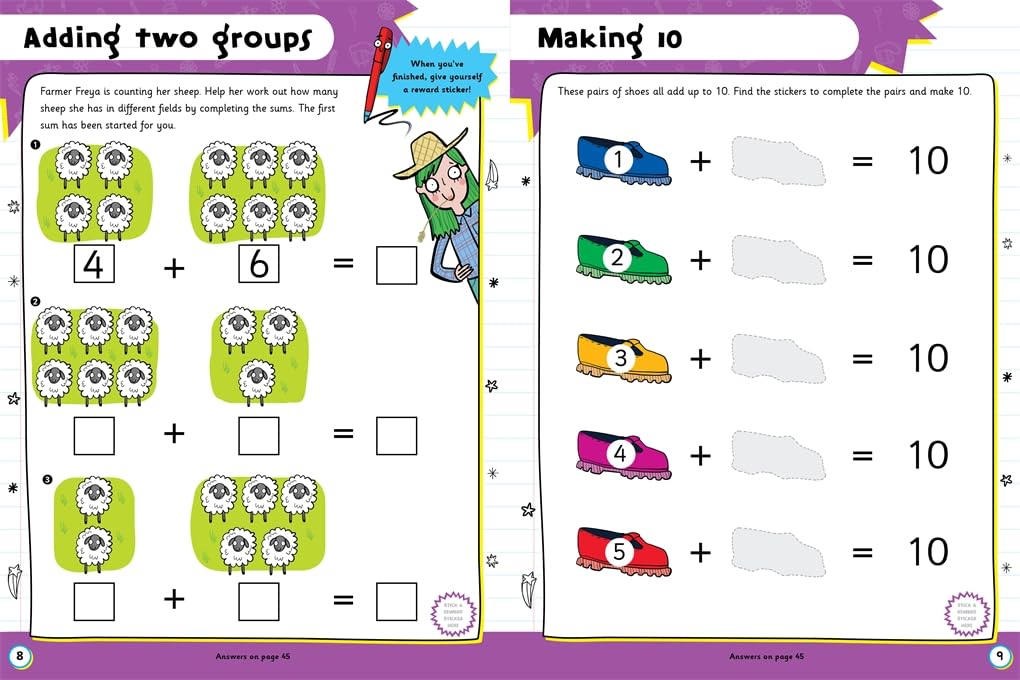 Help With Homework Age 5+ (5 workbooks to practise essential Key Stage 1 skills)