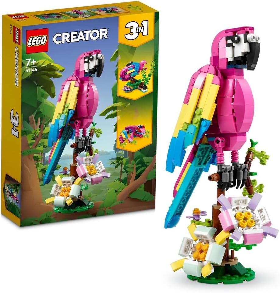 LEGO® Creator 31144 Exotic Pink Parrot, Black