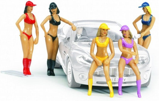 Carrera Evolution 20021114 "Pit Babes Figure Racing System