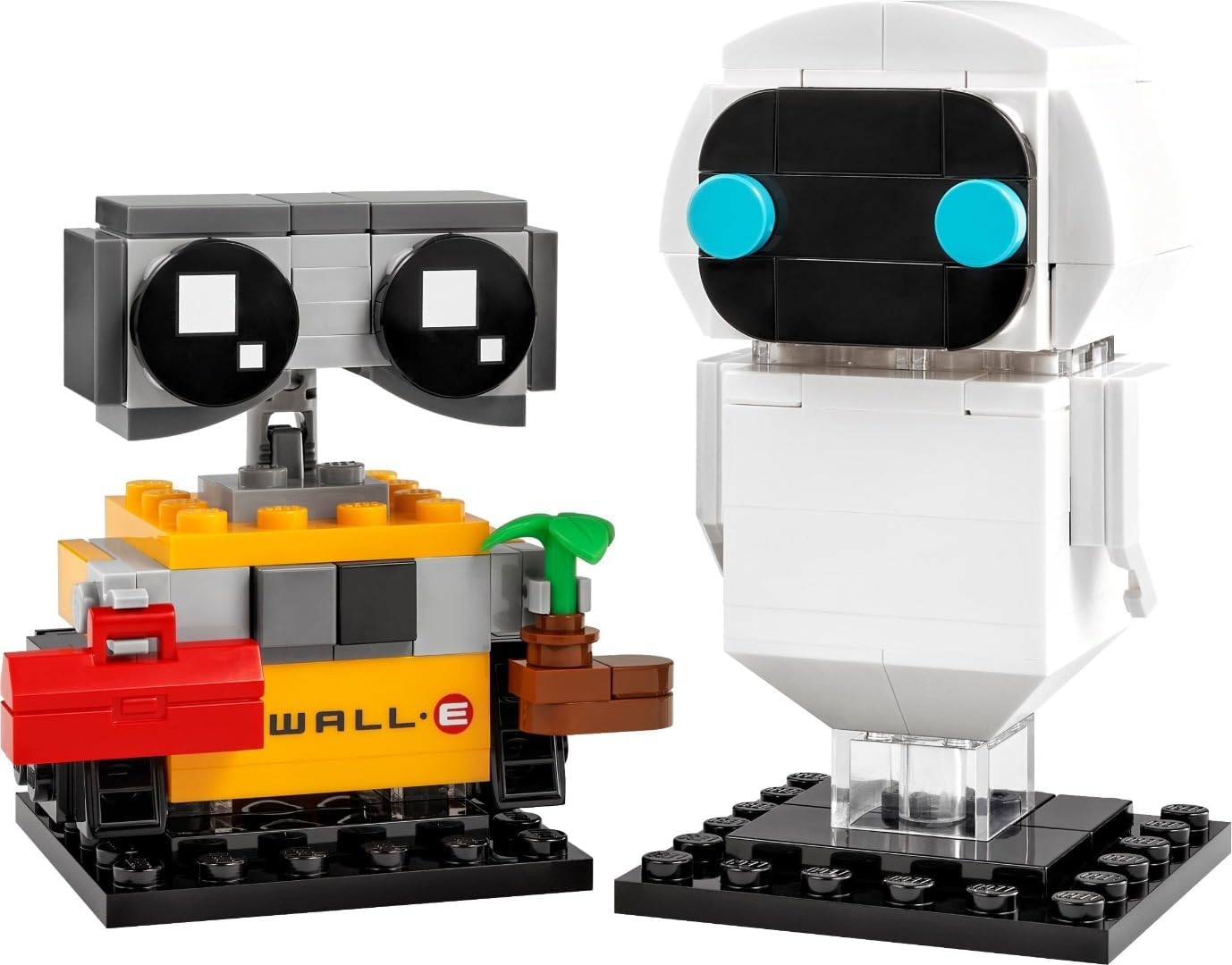 LEGO Brickheadz Disney Eve #194 and Wall-E #193 Set 40619, Multi-Colour