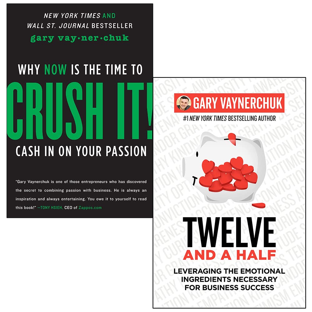 Gary Vaynerchuk Collection 2 Books Set (Crush It! & [Hardcover] Twelve and a Half)