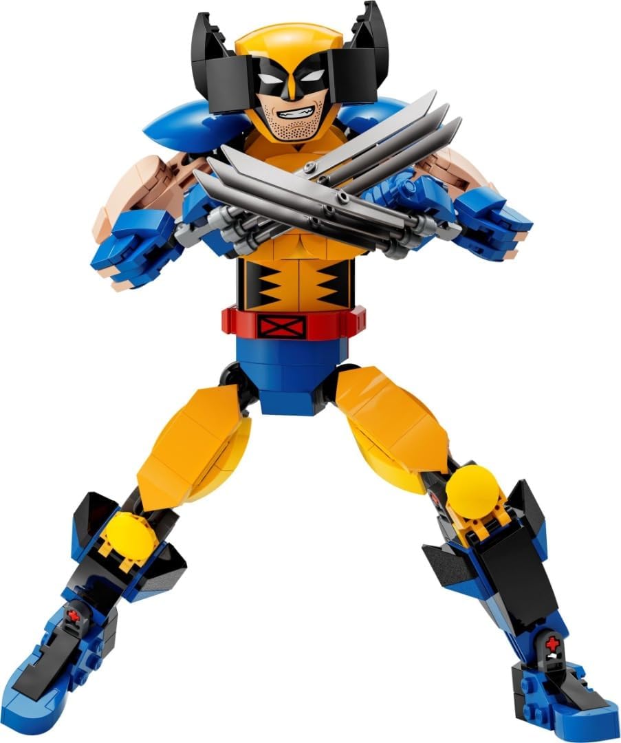 LEGO 76257 Marvel Wolverine Construction Figure, Superhero Action Figure with Claws from X-Men, Toy and Collectible for Children, Boys and Girls from 8 Years