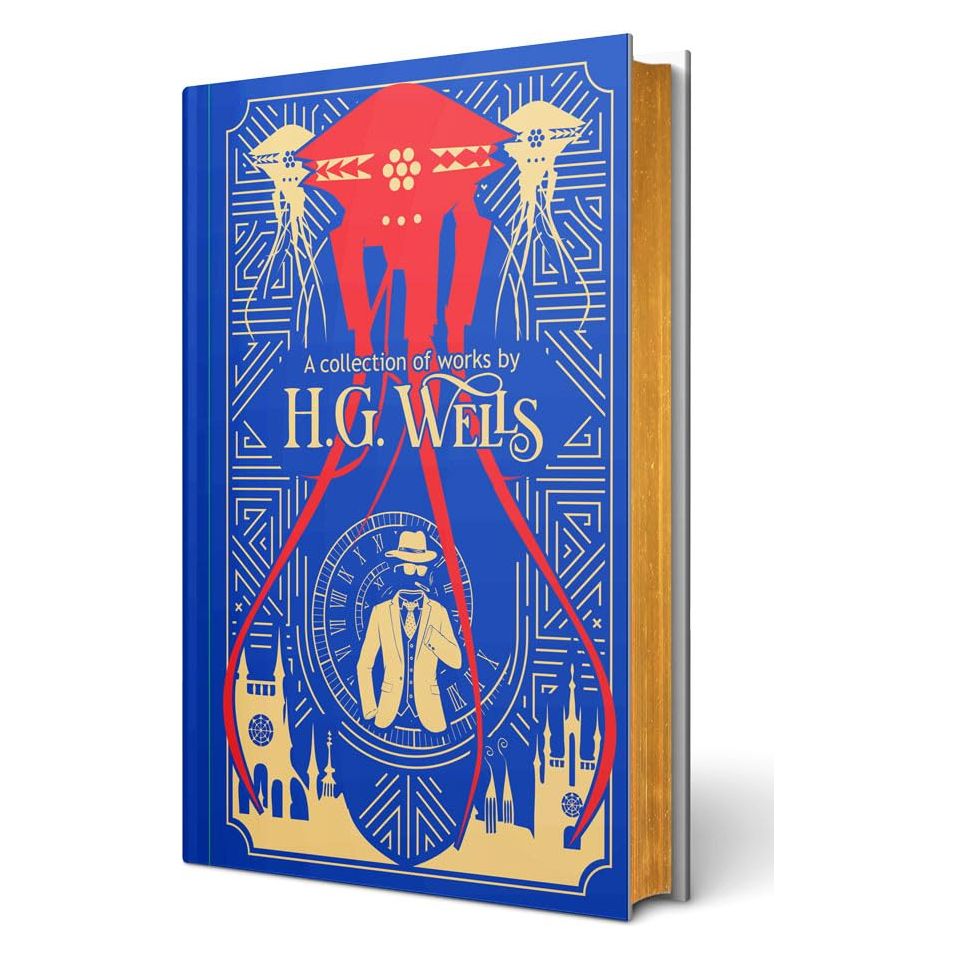 H.G. Wells: A Collection Of Works (Leather-bound)