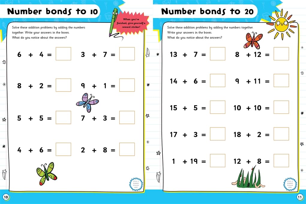 Help With Homework: Age 5+ Adding & Subtracting (Practise Key Stage 1 Maths skills for school)