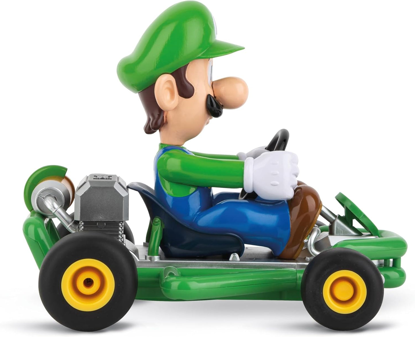 Carrera RC I 2.4GHz Mario Kart Pipe Kart I Luigi RC Vehicle I Officially Licensed I Authentic Design I For Nintendo Fans I Remote Controlled Car