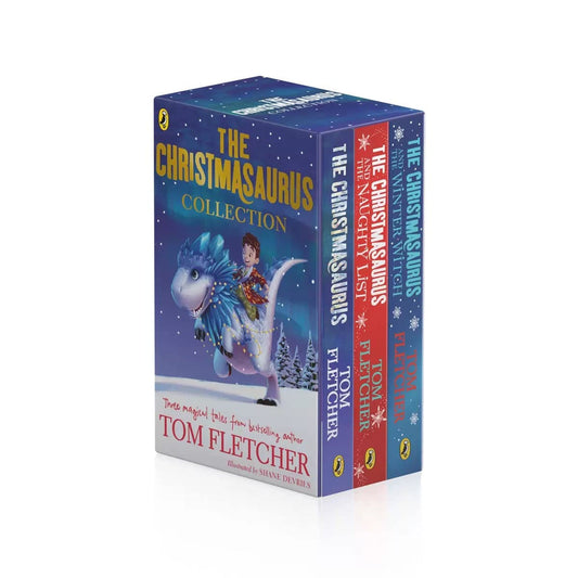 The Christmasaurus Collection, Tom Fletcher's 3 Books Box Set for 6-14 Year Olds - Perfect Holiday Adventures in Paperback