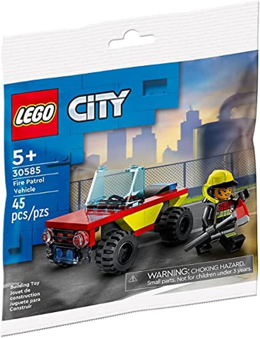 Lego - LEGO City 30585 Fire Brigade Car with Figure Fireman Fire Engine