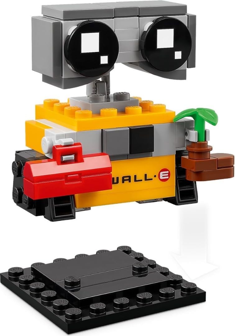 LEGO Brickheadz Disney Eve #194 and Wall-E #193 Set 40619, Multi-Colour