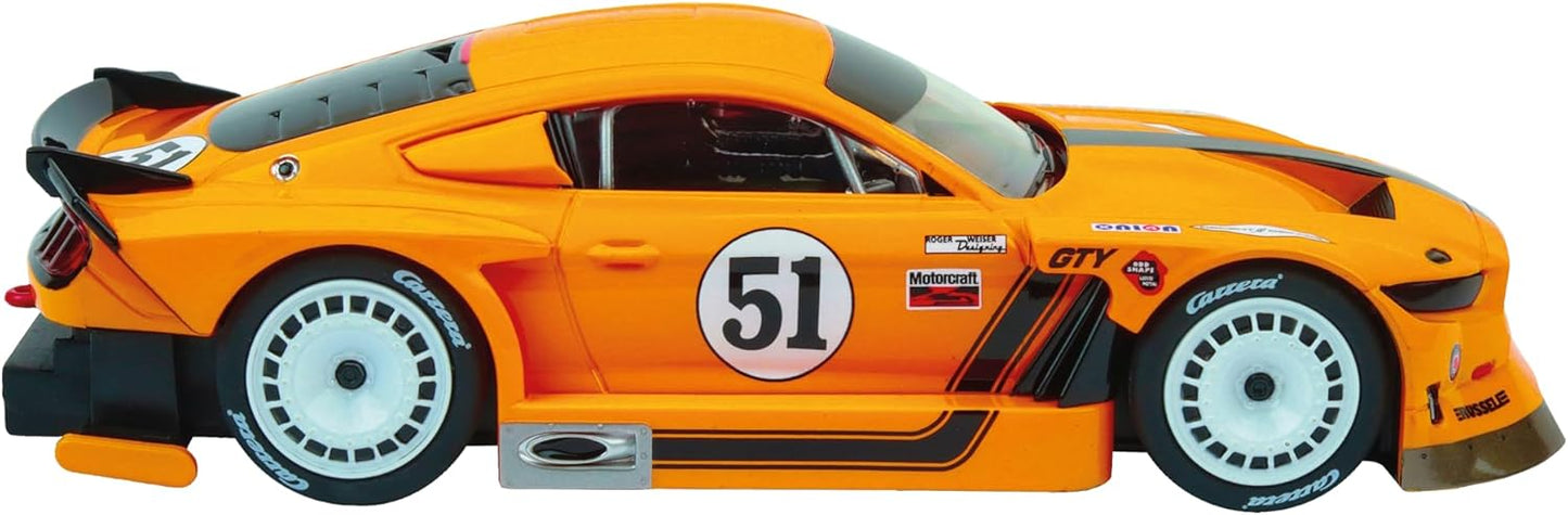 Carrera - 20032027 - Carrera Digital 132 | Ford Mustang GTY "No.51" | Car for Racetrack | Racetracks and Licensed Slot Cars | Up to 6 Players | For Children from 8 Years and Adults