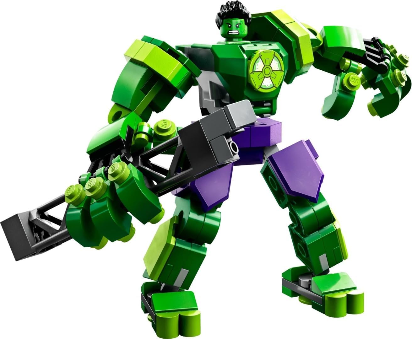 LEGO 76241 Marvel Hulk Mech Action Figure from the Avengers, Superhero Collectible Building Toy, for Boys and Girls, 6 Years and Up