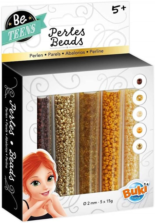 Buki France PE009 Be Teens Beads Gold/Brown