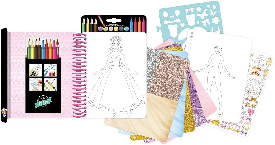 Buki France CM101 Fashion Book Princess Dresses