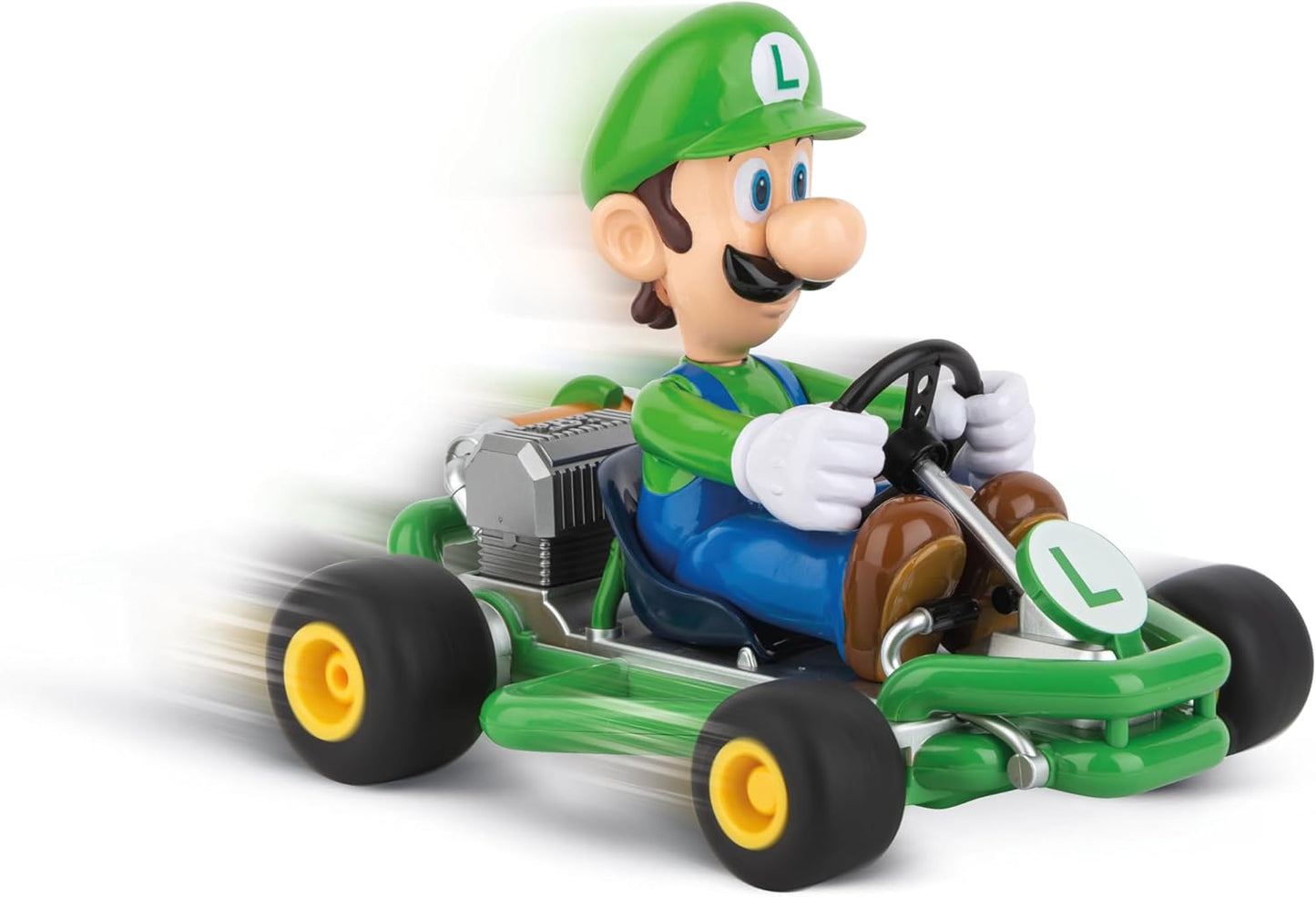 Carrera RC I 2.4GHz Mario Kart Pipe Kart I Luigi RC Vehicle I Officially Licensed I Authentic Design I For Nintendo Fans I Remote Controlled Car