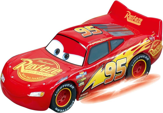 Carrera - 20064150 - Carrera GO!!! I Disney·Pixar Cars - Lightning McQueen - Neon Nights I Racetracks and Licensed Slot Cars | Up to 2 Players | For Boys and Girls from 6 Years and Adults