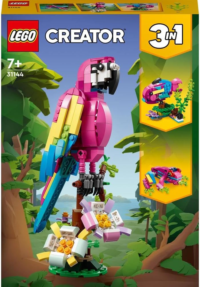 LEGO® Creator 31144 Exotic Pink Parrot, Black