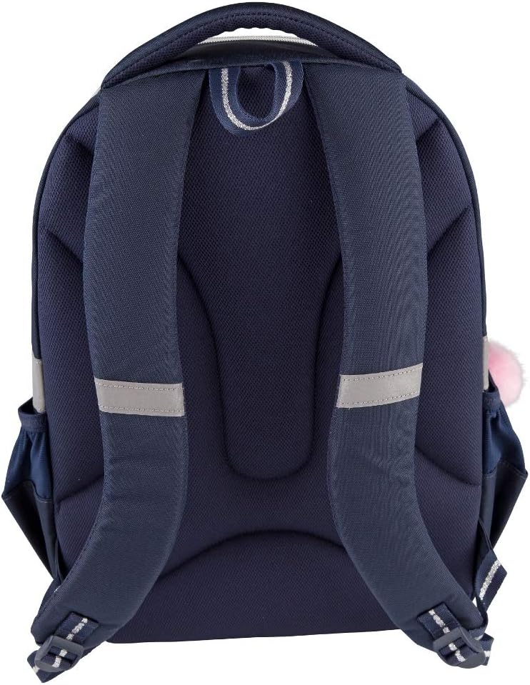 Depesche Miss Melody 10590 School Backpack Approx. 23 x 33 x 43 cm Blue, Blue (Blue), Rucksack