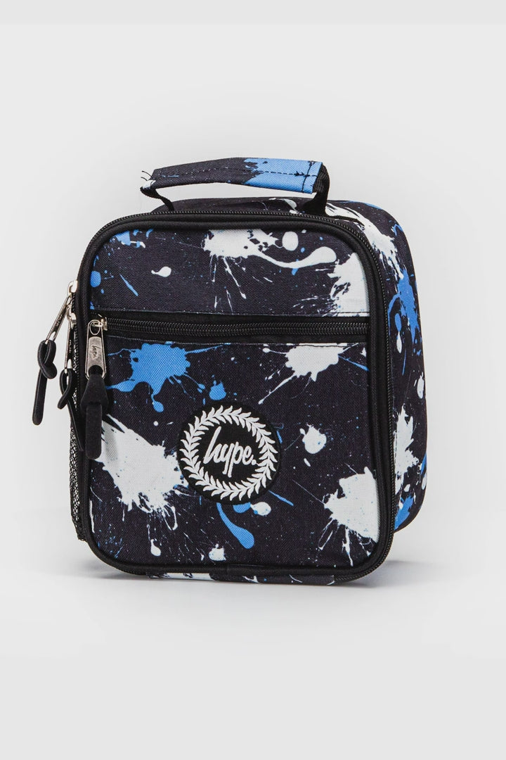 Hype Black Splatter Lunch Bag