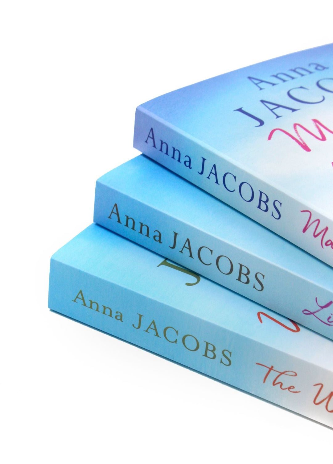 Anna Jacobs Collection 3 Books Set (Marrying a Stranger, Licence to Dream, The Wishing Well)