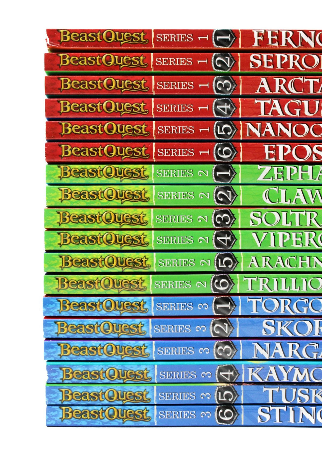 Beast Quest The Hero 18 Books Series 1-3 Collection Box Set by Adam Blade