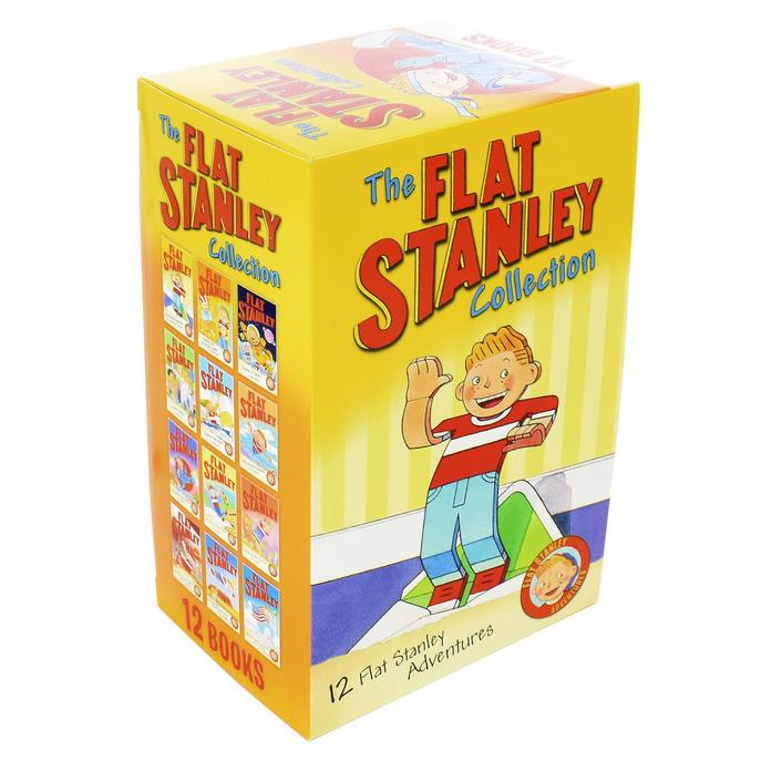 The Flat Stanley Adventure 12 Books Collection Box Set Jeff Brown