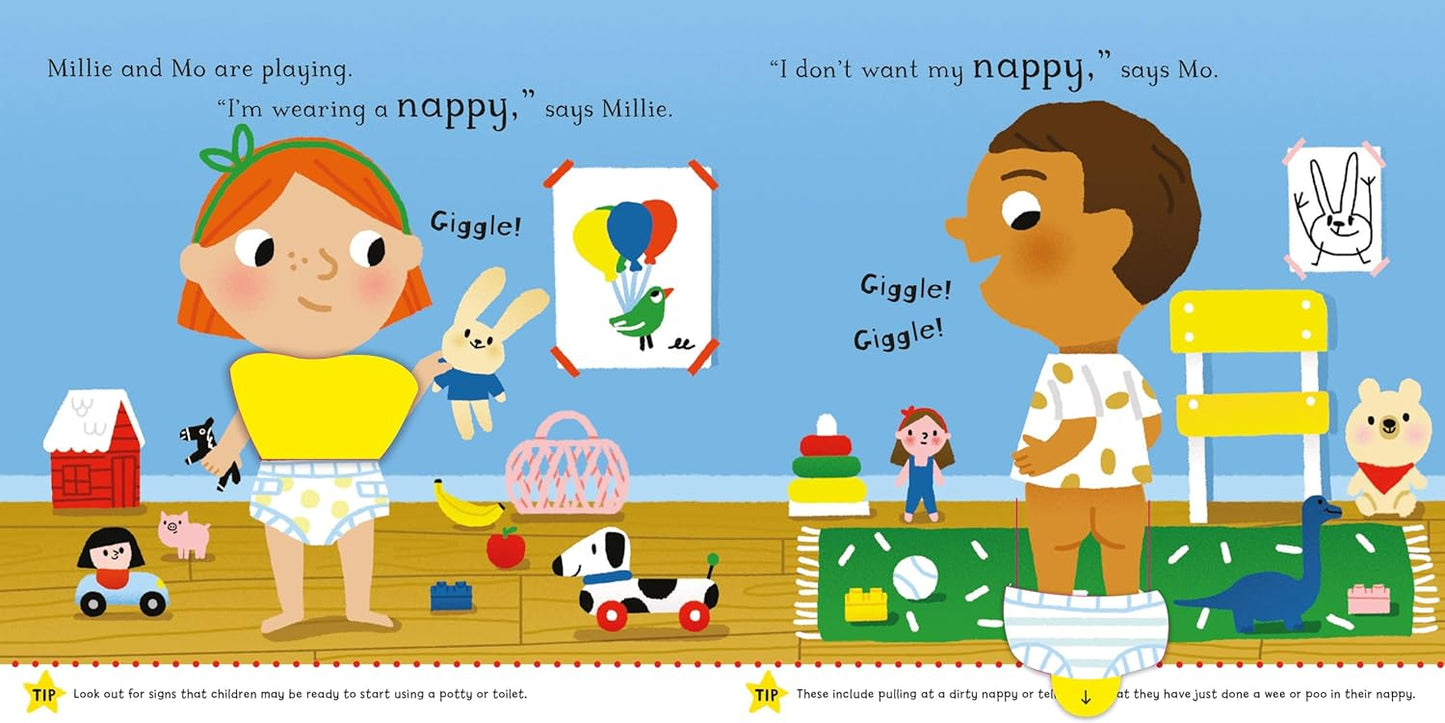 No More Nappies: A Potty-Training Book (Campbell Big Steps, 2)